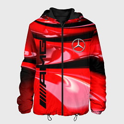 Куртка с капюшоном мужская MERCEDES, цвет: 3D-черный
