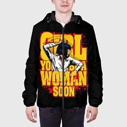 Куртка с капюшоном мужская Криминальное чтиво, цвет: 3D-черный — фото 2