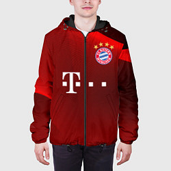 Куртка с капюшоном мужская BAYERN MUNCHEN, цвет: 3D-черный — фото 2