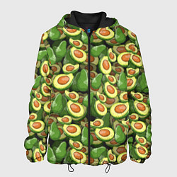 Куртка с капюшоном мужская Avocado, цвет: 3D-черный