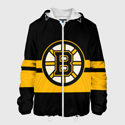 Куртка с капюшоном мужская BOSTON BRUINS NHL, цвет: 3D-белый