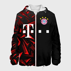 Куртка с капюшоном мужская FC Bayern Munchen Форма, цвет: 3D-белый