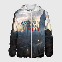 Куртка с капюшоном мужская Assassin’s Creed Unity, цвет: 3D-белый