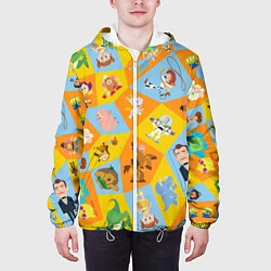 Куртка с капюшоном мужская Toy Story, цвет: 3D-белый — фото 2
