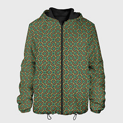 Мужская куртка Зеленые круги