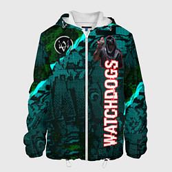 Куртка с капюшоном мужская Watch Dogs: Legion, цвет: 3D-белый