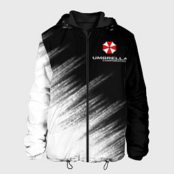 Куртка с капюшоном мужская Амбрелла, цвет: 3D-черный