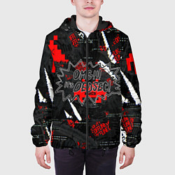 Куртка с капюшоном мужская Watch Dogs: Legion, цвет: 3D-черный — фото 2