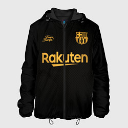 Куртка с капюшоном мужская BARCELONA выездная сезон 2021, цвет: 3D-черный