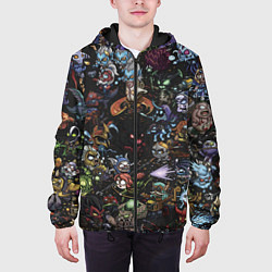 Куртка с капюшоном мужская Heros Dota 2, цвет: 3D-черный — фото 2