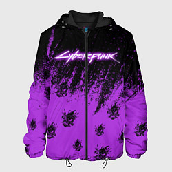 Мужская куртка Cyberpunk neon
