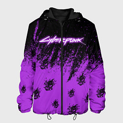 Мужская куртка Cyberpunk neon