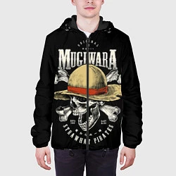 Куртка с капюшоном мужская MUGIWARA ONE PIECE, цвет: 3D-черный — фото 2