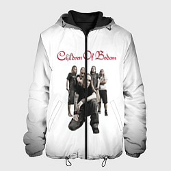 Куртка с капюшоном мужская Children of Bodom, цвет: 3D-черный