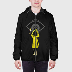 Куртка с капюшоном мужская Little Nightmares 2, цвет: 3D-черный — фото 2