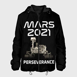 Куртка с капюшоном мужская Perseverance, цвет: 3D-черный