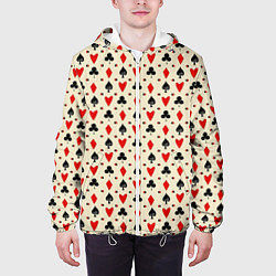 Куртка с капюшоном мужская Масти, цвет: 3D-белый — фото 2