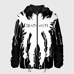 Куртка с капюшоном мужская DEATH NOTE ТЕТРАДЬ СМЕРТИ, цвет: 3D-черный