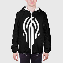 Куртка с капюшоном мужская Nokk Rainbow Six Art 02, цвет: 3D-белый — фото 2