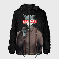 Куртка с капюшоном мужская BEASTARS, цвет: 3D-черный