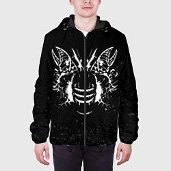 Куртка с капюшоном мужская DEAD SPACE МЁРТВЫЙ КОСМОС, цвет: 3D-черный — фото 2