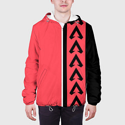Куртка с капюшоном мужская Apex Legends, цвет: 3D-белый — фото 2