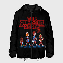 Куртка с капюшоном мужская The Stranger Nerds, цвет: 3D-черный