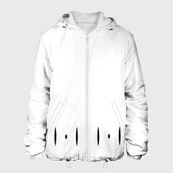 Куртка с капюшоном мужская ФОРМА КАПИТАНА ГОТЕЙ 13 СПИНА, цвет: 3D-белый
