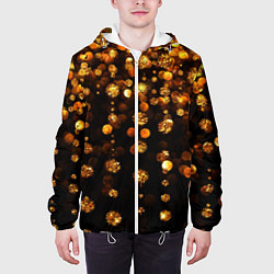 Куртка с капюшоном мужская GOLDEN RAIN, цвет: 3D-белый — фото 2