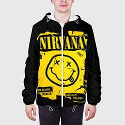 Куртка с капюшоном мужская Nirvana 1987, цвет: 3D-белый — фото 2