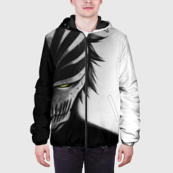 Куртка с капюшоном мужская ИЧИГО ПУСТОЙ BLEACH, цвет: 3D-черный — фото 2