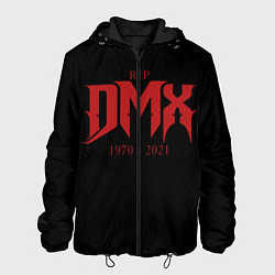 Куртка с капюшоном мужская DMX RIP 1970-2021, цвет: 3D-черный