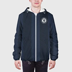 Куртка с капюшоном мужская FC Chelsea Fresh 202122, цвет: 3D-белый — фото 2