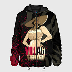 Куртка с капюшоном мужская Resident Evil Village Blood, цвет: 3D-черный