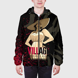 Куртка с капюшоном мужская Resident Evil Village Blood, цвет: 3D-черный — фото 2