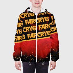 Куртка с капюшоном мужская Far Cry 6, цвет: 3D-белый — фото 2
