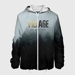 Куртка с капюшоном мужская Resident Evil Village, цвет: 3D-белый