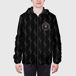 Куртка с капюшоном мужская INTER MIAMI HOME KIT, цвет: 3D-черный — фото 2