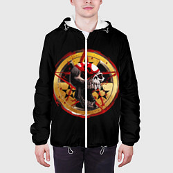 Куртка с капюшоном мужская Five Finger Death Punch FFDP, цвет: 3D-белый — фото 2