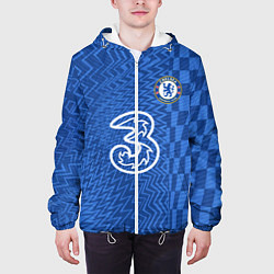 Куртка с капюшоном мужская Домашняя форма Челси 20212022, цвет: 3D-белый — фото 2