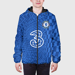 Куртка с капюшоном мужская Домашняя форма Челси 20212022, цвет: 3D-черный — фото 2