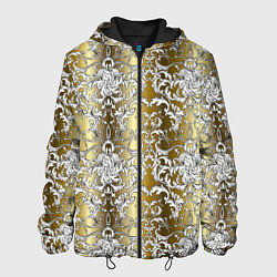 Мужская куртка Versace gold & white