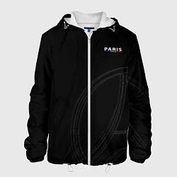 Куртка с капюшоном мужская PSG Core Big Logo Black New 202223, цвет: 3D-белый