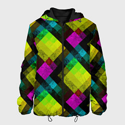 Мужская куртка Абстрактный разноцветный узор