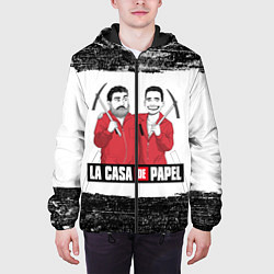 Куртка с капюшоном мужская Moscow Rio La Casa de Papel, цвет: 3D-черный — фото 2