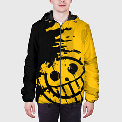 Куртка с капюшоном мужская ONE PIECE PIRATES ПИРАТЫ, цвет: 3D-черный — фото 2