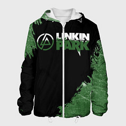 Куртка с капюшоном мужская Линкин Парк в стиле Гранж Linkin Park, цвет: 3D-белый