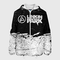 Мужская куртка Линкин Парк Лого Рок ЧБ Linkin Park Rock