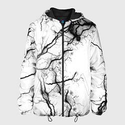 Куртка с капюшоном мужская Нейронные связи, цвет: 3D-черный