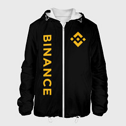 Мужская куртка БИНАНС ЛОГО КАРБОН BINANCE LOGO